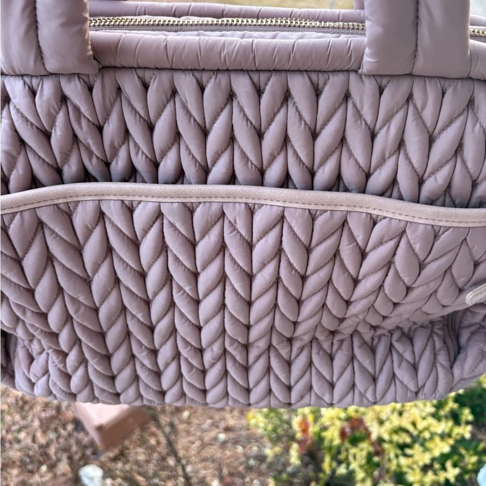 Pre owned Happ Brand Paige Caryall Diaper bag slight stain I can see in pic